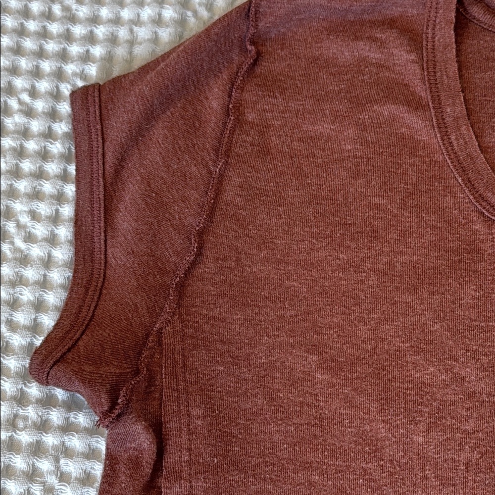 We The Free Women's Size Large Brown T-Shirt - Picture 9 of 14